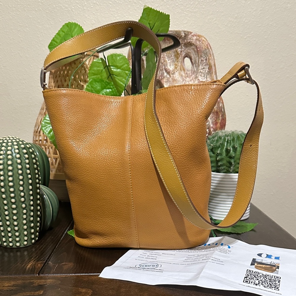 Burberry Leather Crossbody Bag Brown Pony-style calfskin